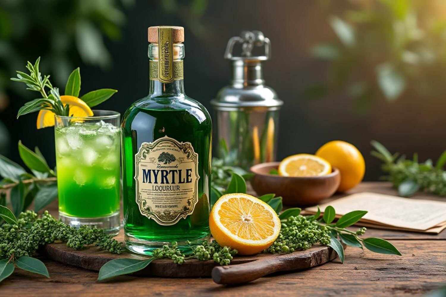 Liqueur de myrte : origine, recettes maison et idées de cocktails