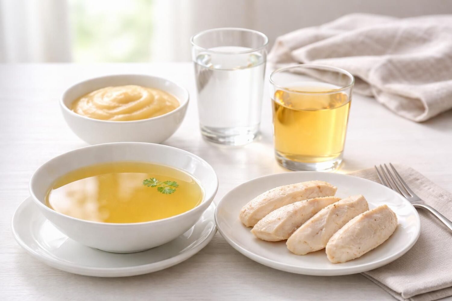 Que manger avant une coloscopie ? Exemples de menus sans résidus
